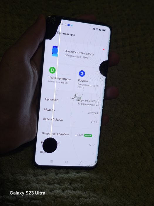 Oppo reno 4 pro 5g 12/256 під відновлення/донор