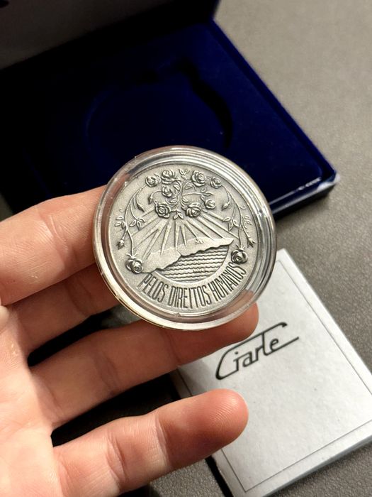 1 Onça Prata 999 (30g) – Certificada – Caixa Original
