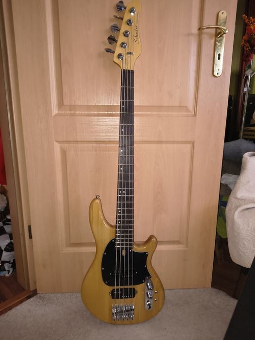 Schecter CV-5 Gloss Natural - gitara basowa 5-strunowa
