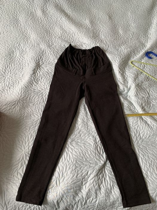 Spodnie legginsy ciazowe czarne XL L 40