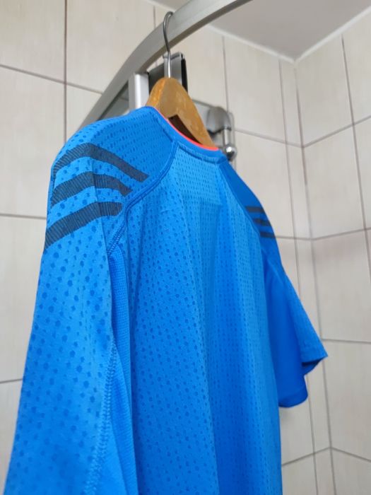 bluzka koszulka XL sportowa Adidas running blue