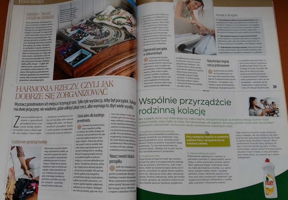Claudia Nr 12/2015 czasopismo.Cugowscy, Wysoccy, Zborowscy.