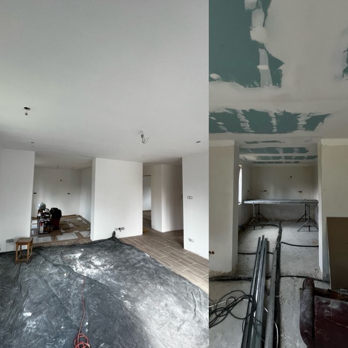 Malowanie • Szapchlowanie • Zabudowy G/K • Wykończenie Wnętrz