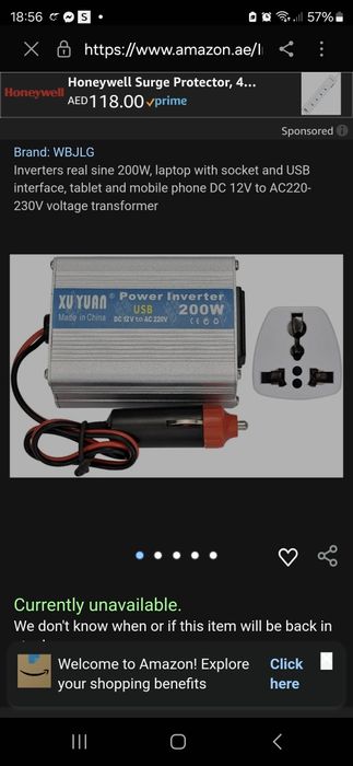 Power inverter 200w