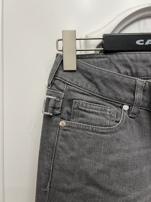 ZADIG & VOLTAIRE piękne jeansy damskie rurki, grafitowe