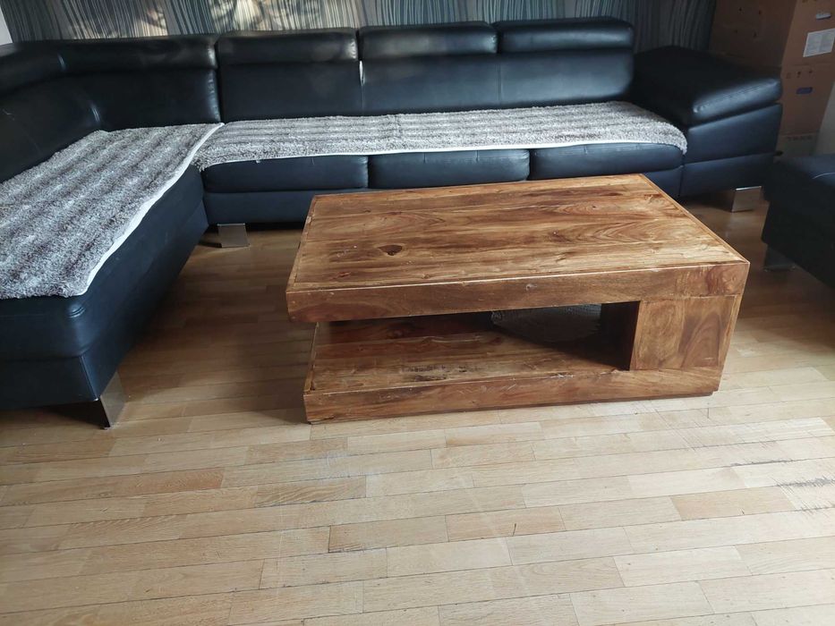 Stolik kolonialny palisander