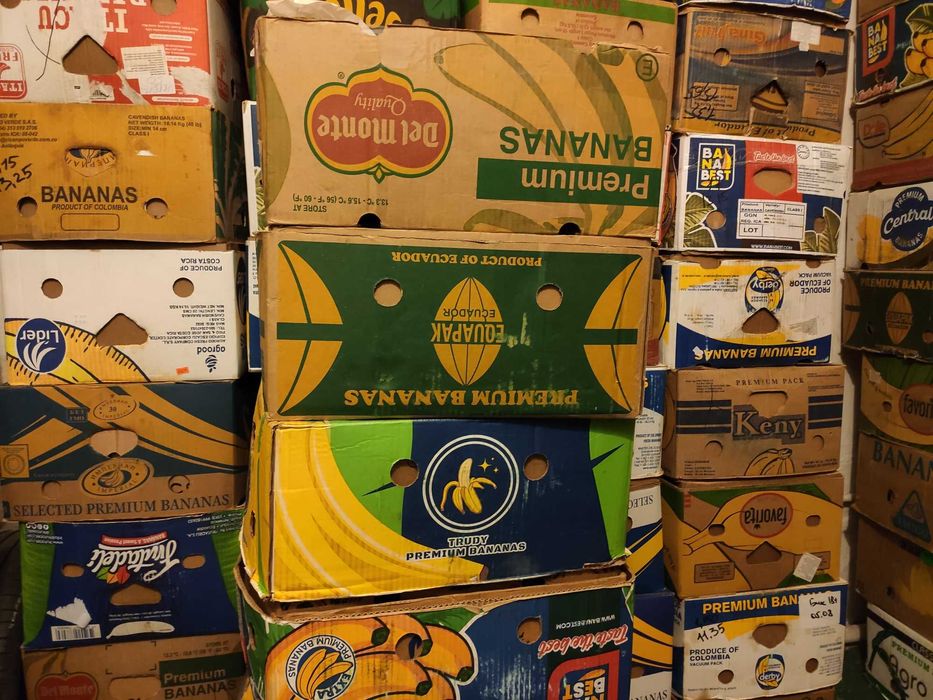 Ящик банановый 14 штук