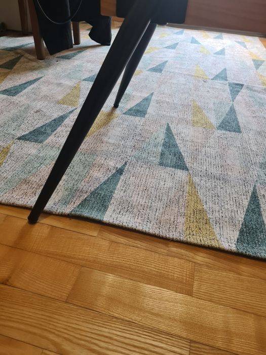 Mesa de centro com tampo de vidro Conforama