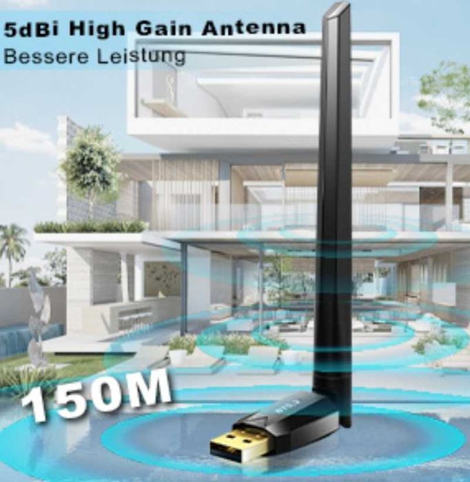 Adapter BLUETOOTH 5.3 USB Do 150m
