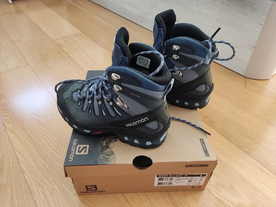 Botas Salomon Quest 4D 2 GTX n.36 – Como Novas