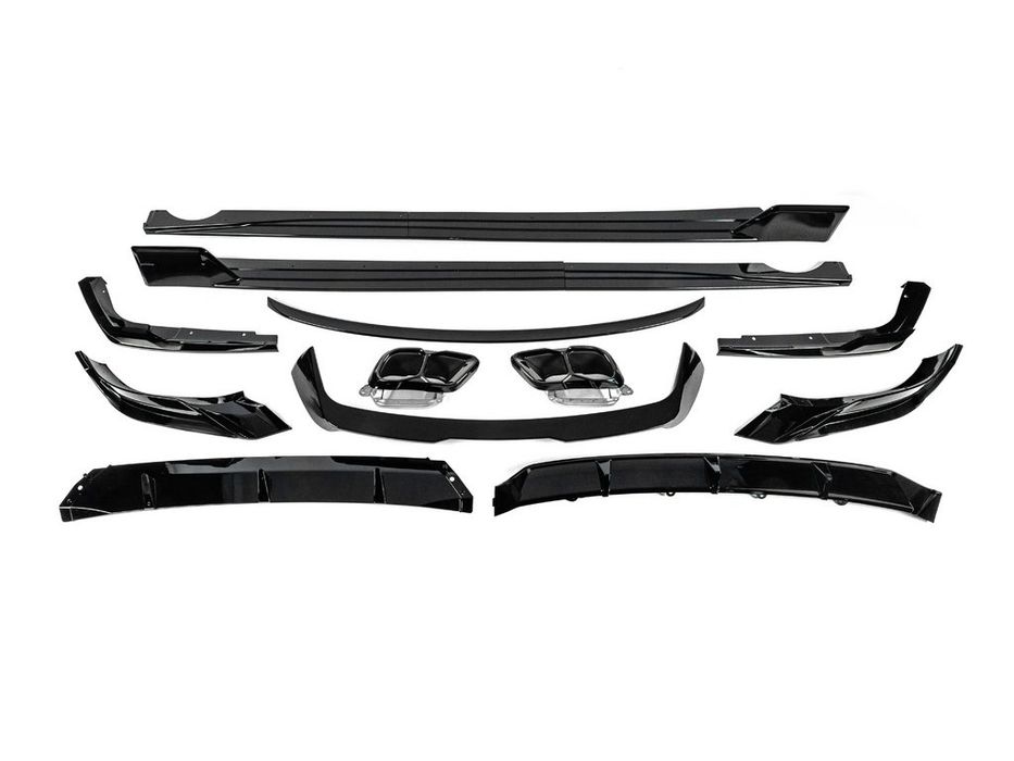 BMW X7 G07 2023+ Комплект обвісів Paradigm Black Knight/БМВ обвес