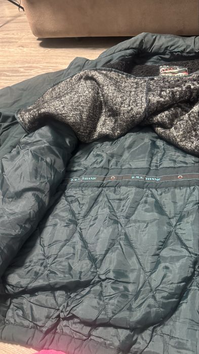 Зимова куртка чоловіча теплюща величезного розміру