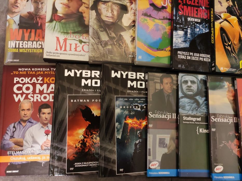 Zestaw 41 filmów DVD