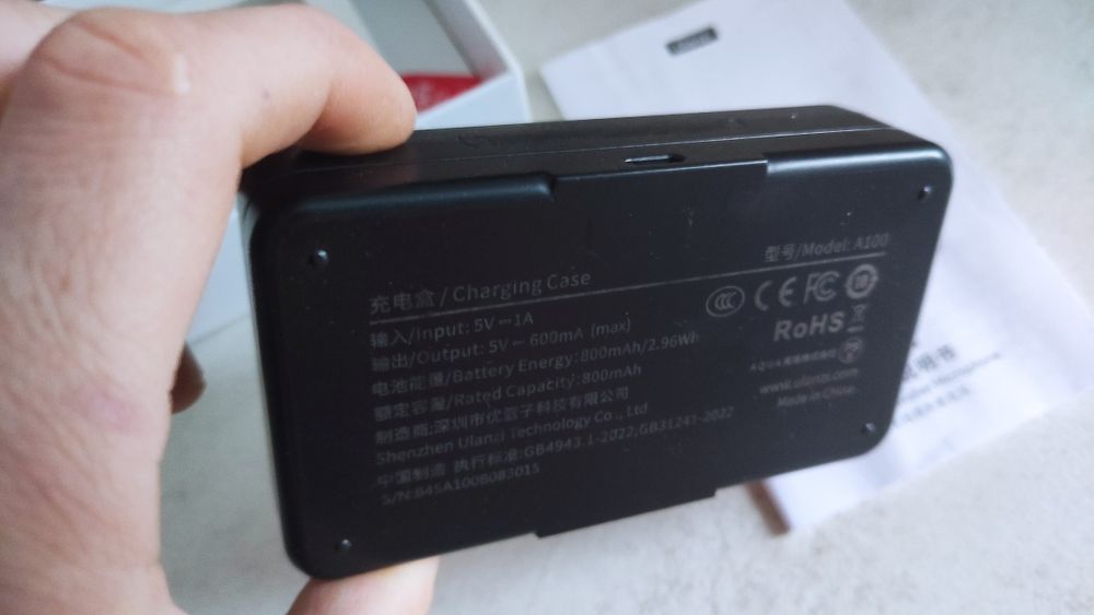 Ulanzi A100 Микрофон Петличка