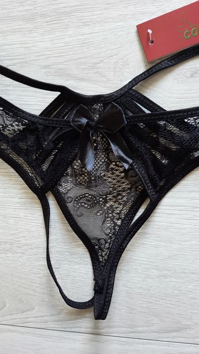 LivCo Corsetti - Ecter XS/S stringi na wąskich paseczkach