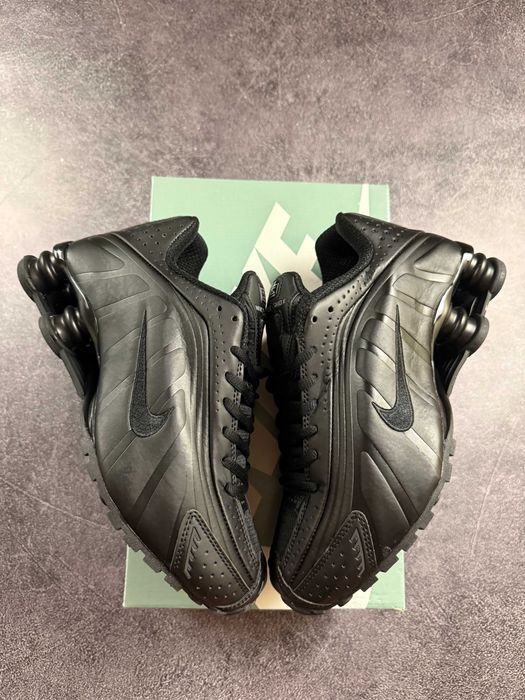 ‼️Кросівки Nike Shox R4 Triple Black