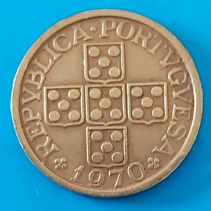 20 Centavos de 1970, Republica Portuguesa