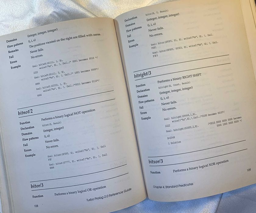 Turbo Prolog 2.0 – Rare Reference Manual for AI Enthusiasts.64738340725506122