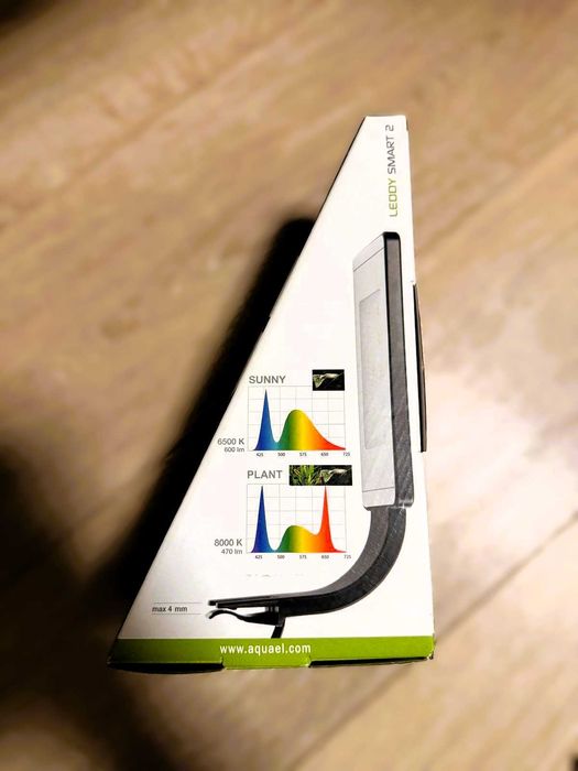 Lampka do roślin - akwariowa Aquael LEDDY SMART 2 Plant 6W — biała