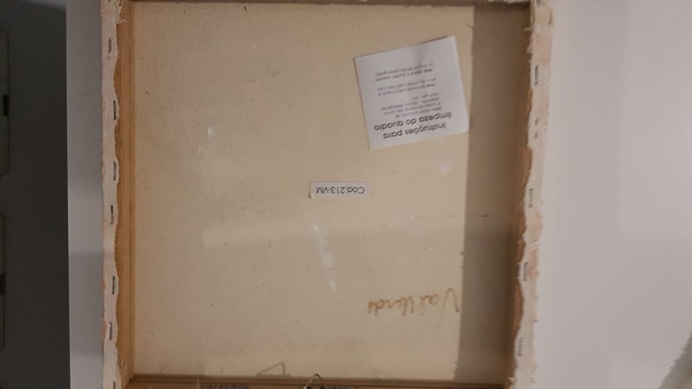 2 Tela pintada a mão