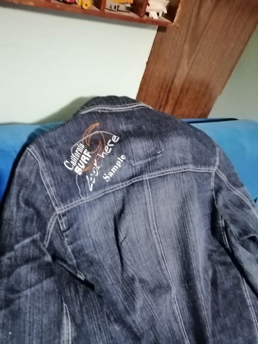 Casaco de Ganga original vintage jeans