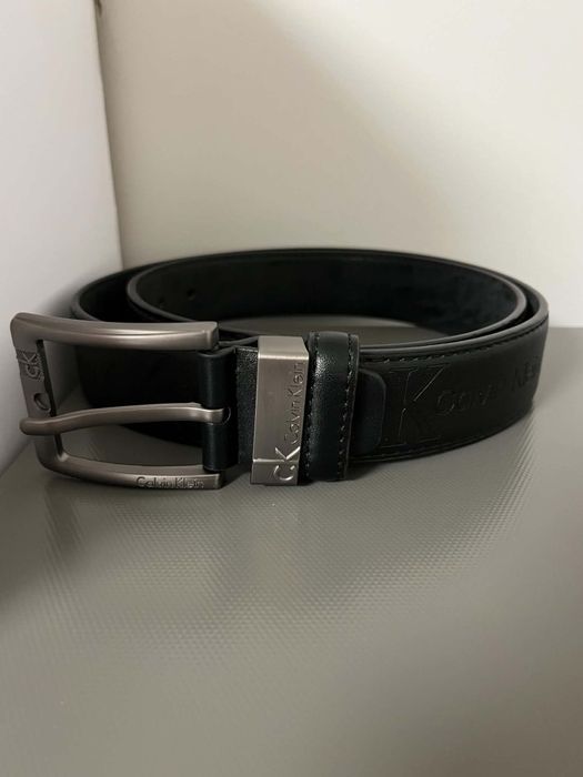 Skórzany Pasek Męski Calvin Klein