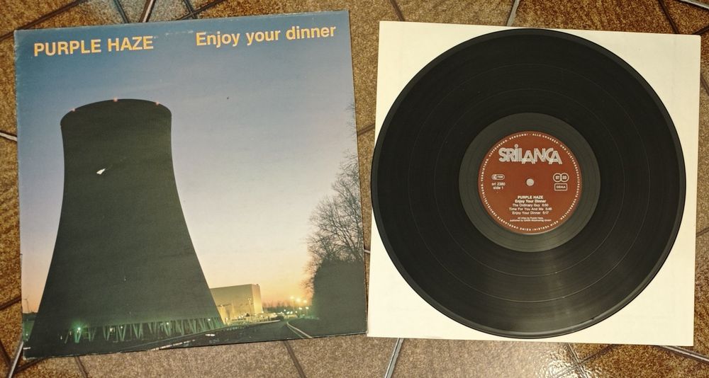 Purple Haze - Enjoy Your dinner lp 1981 Prog rock Krautrock