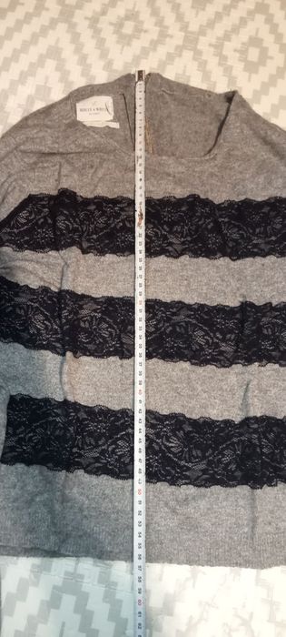 Sweter damski szary M