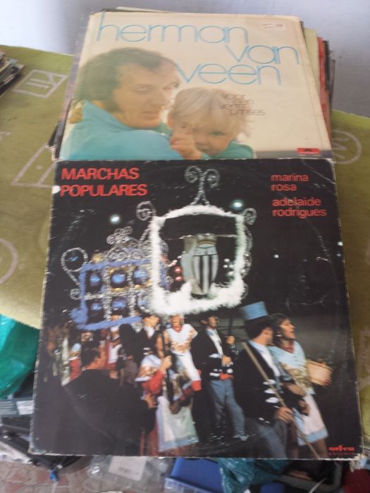 Discos de vinil grandes