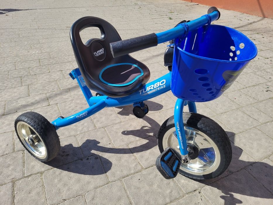 Дитячий триколісний велосипед Turbo Trike (Турбо Трайк) синій