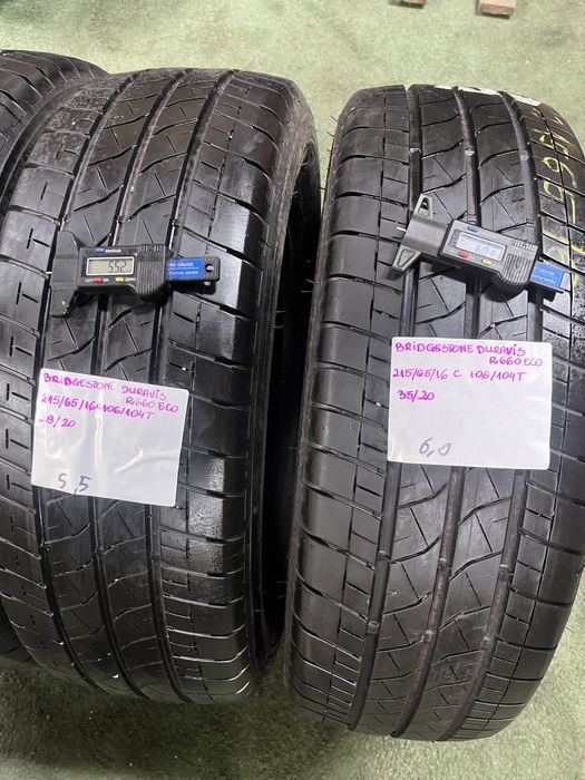 4x 215/65R16C 106/104T BRIDGESTONE DURAVIS R660 ECO opona letnia