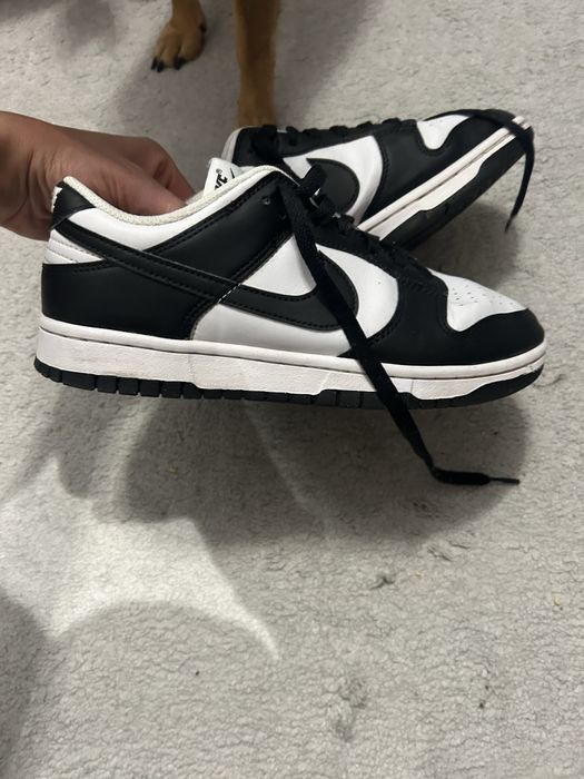 Nike panda sneackersy czarno białe