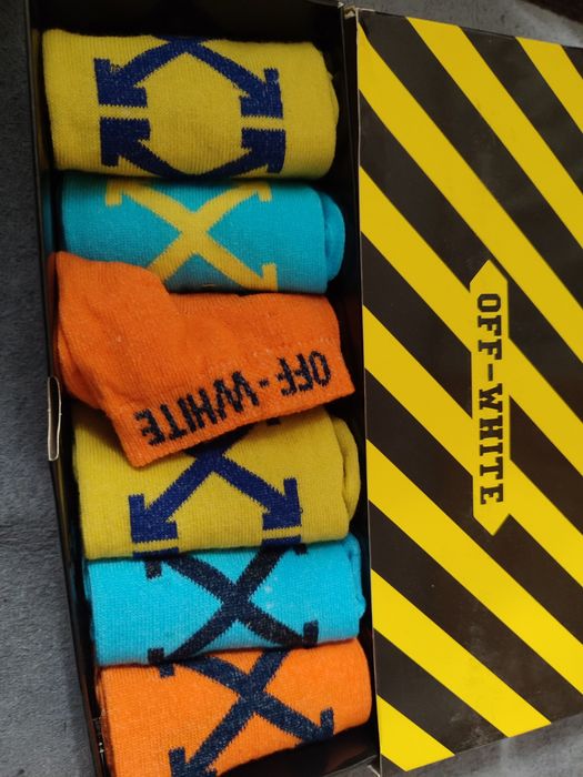 Off White nowe skarpetki stopki lato 36-40