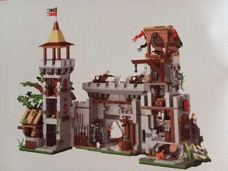 Forteca Rycerzy Świętego Ducha Zamek 2568pc kompatybilne z LEGO Castle