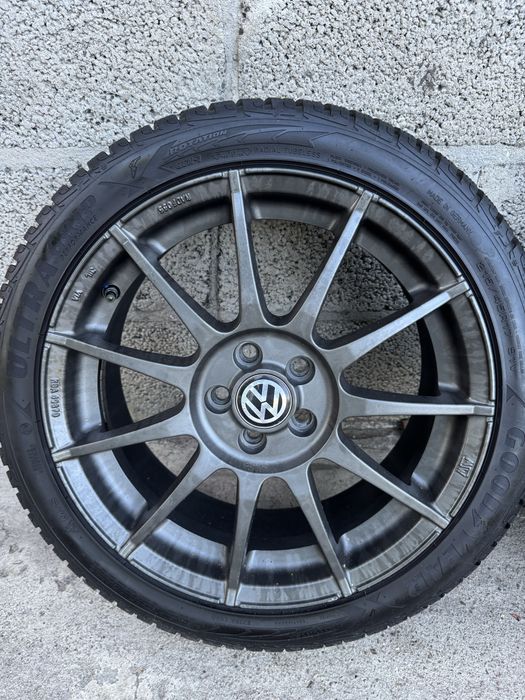 Koła Zimowe R17 5x100 VW Golf polo Audi Seat Skoda Opony 215/45/17