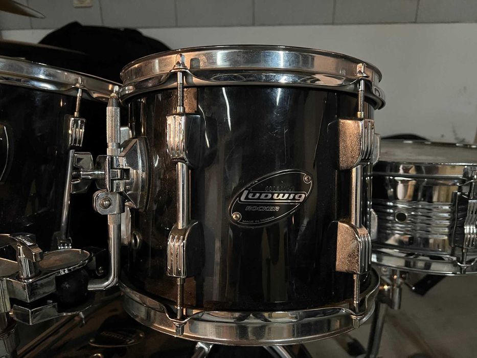 Bateria acústica Ludwig Rocker + Extras