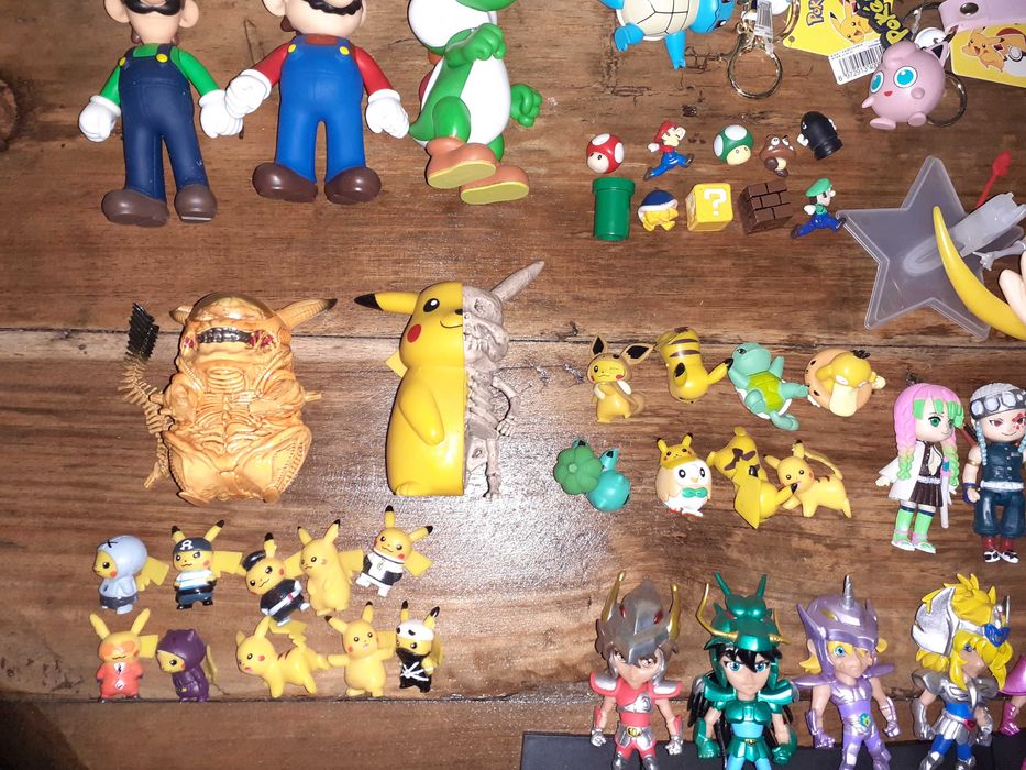 Super Mario Pokemon Alien Demon Slayer Knights of the Zodiac