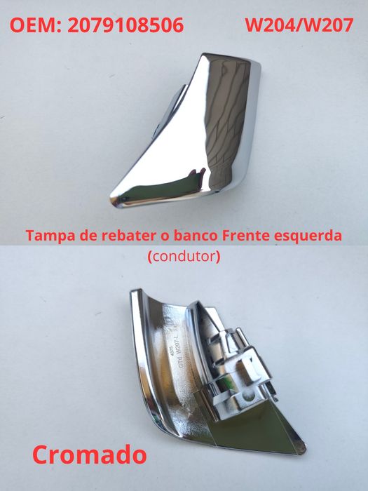 Tampa de Rebater o banco Mercedes w204/w207 passageiro / condutor