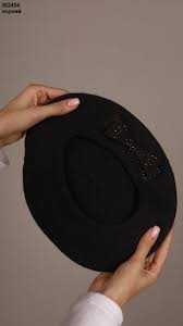 Берети жіночі чорний, синій