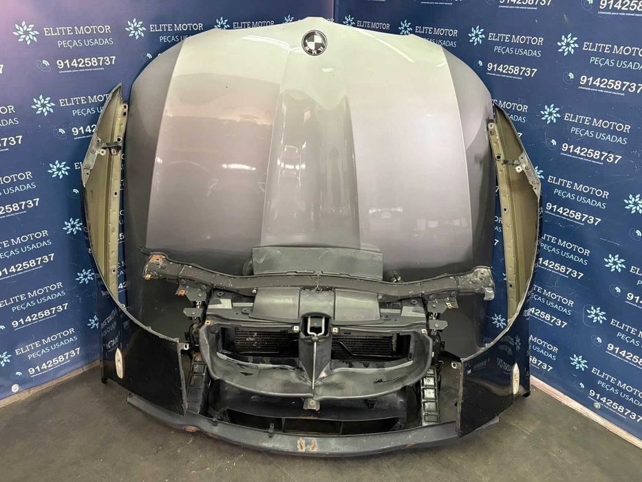 Frente completa usada BMW SERIE 3 E90 E91 LCI 320D parachoques capot oticas guardalamas radiador reforço