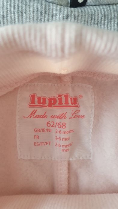 DRESY komplet dresowy 62 68 62/68 2-6M Bluza Spodnie dresowe