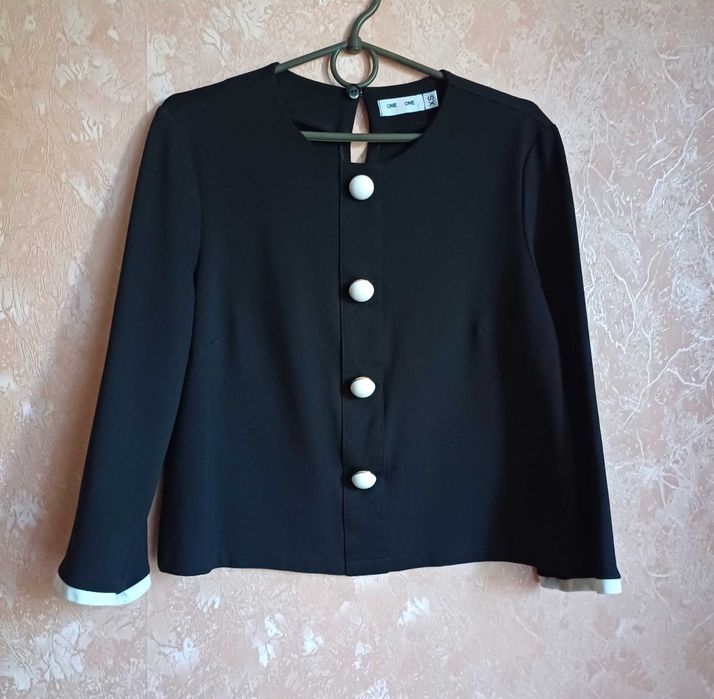 Кофта з імітацією жакета, ONE BY ONE