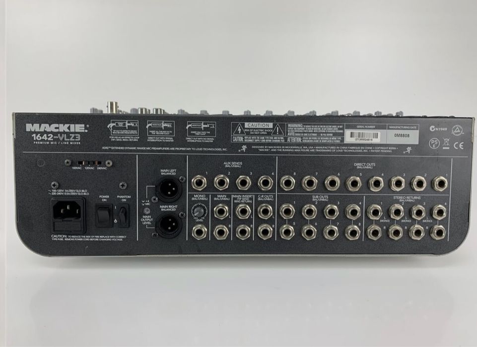 Mackie VLZ 3 Pro 1642 Analog Mixer with Direct Outs perfect to Record64172677226114121