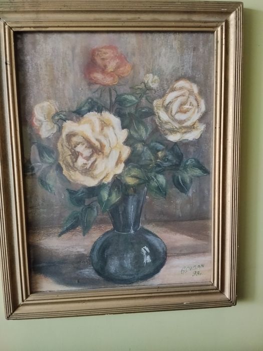 Cudowna akwarela.Obraz G.Cygan 1993r