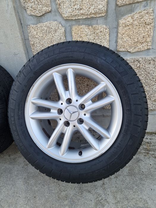 Jantes 16 originais mercedes W203 Sport Coupé com pneus Michelin
