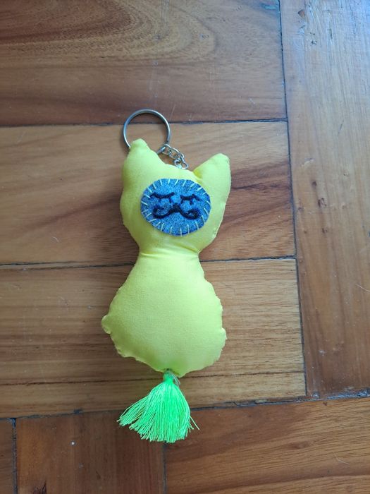 Porta-chaves gato novo