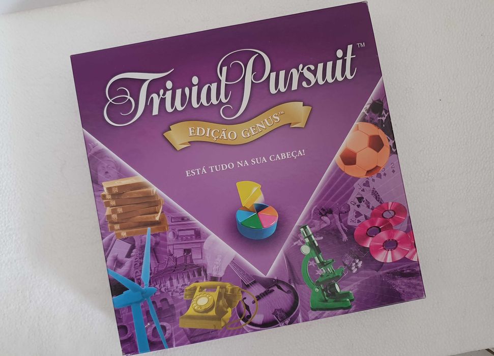 Jogo Trivial Pursuit Genus - Parker - vintage - como novo