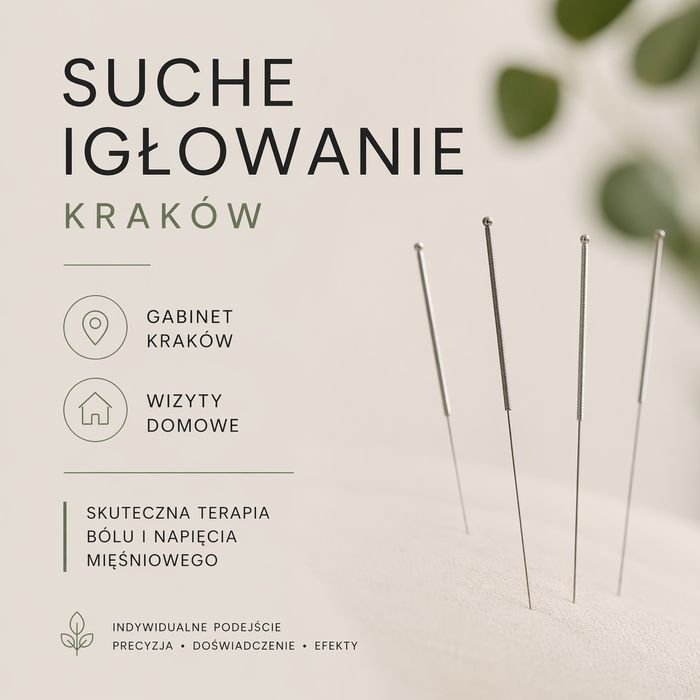 Suche igłowanie Kraków