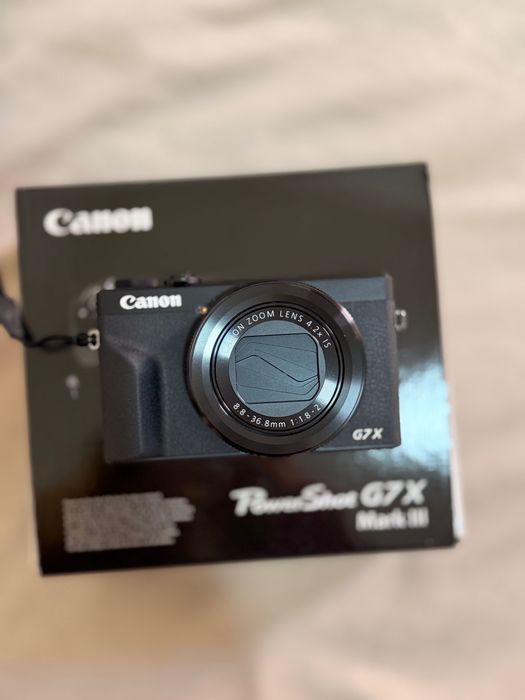 Cânon G7 X mark lll