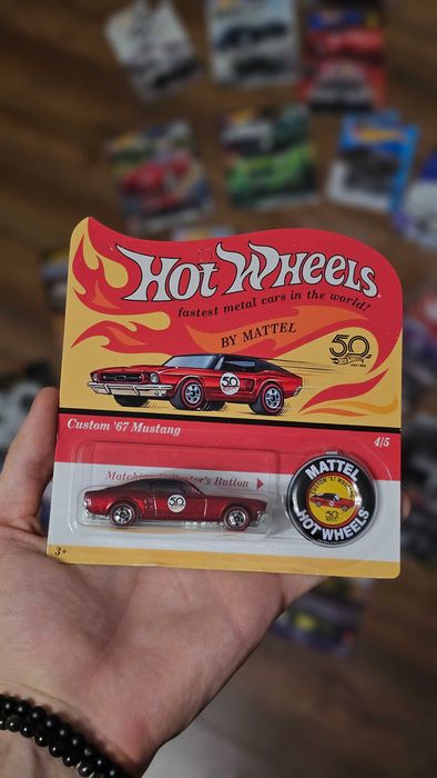 Hot Wheels 50th Anniversary Custom '67 Ford Mustang